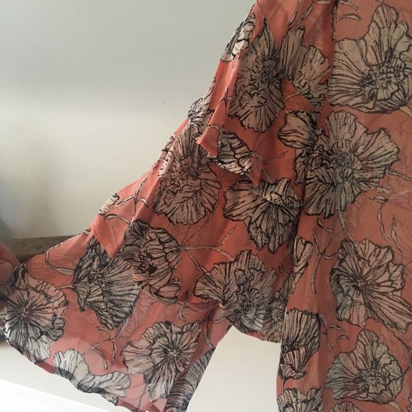 Part Two chiffon blouse - Picture 3 of 5